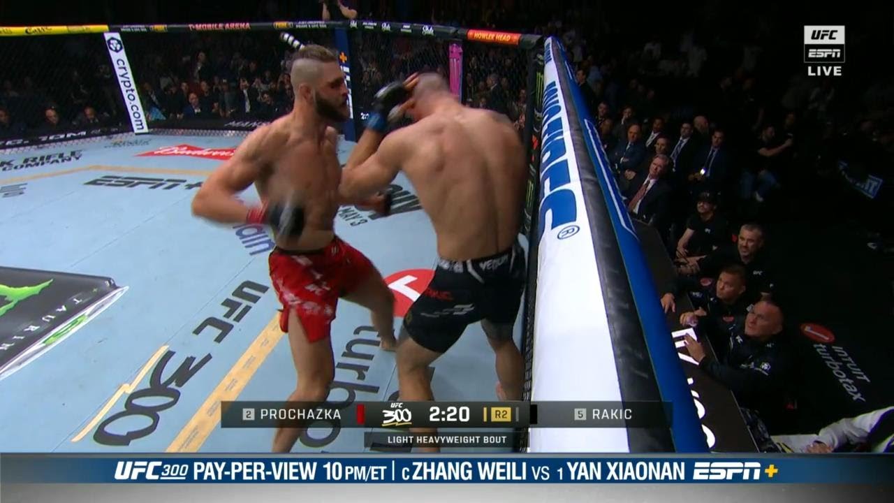 UFC 300: Procházka vs. Rakić - Full Fight TKO