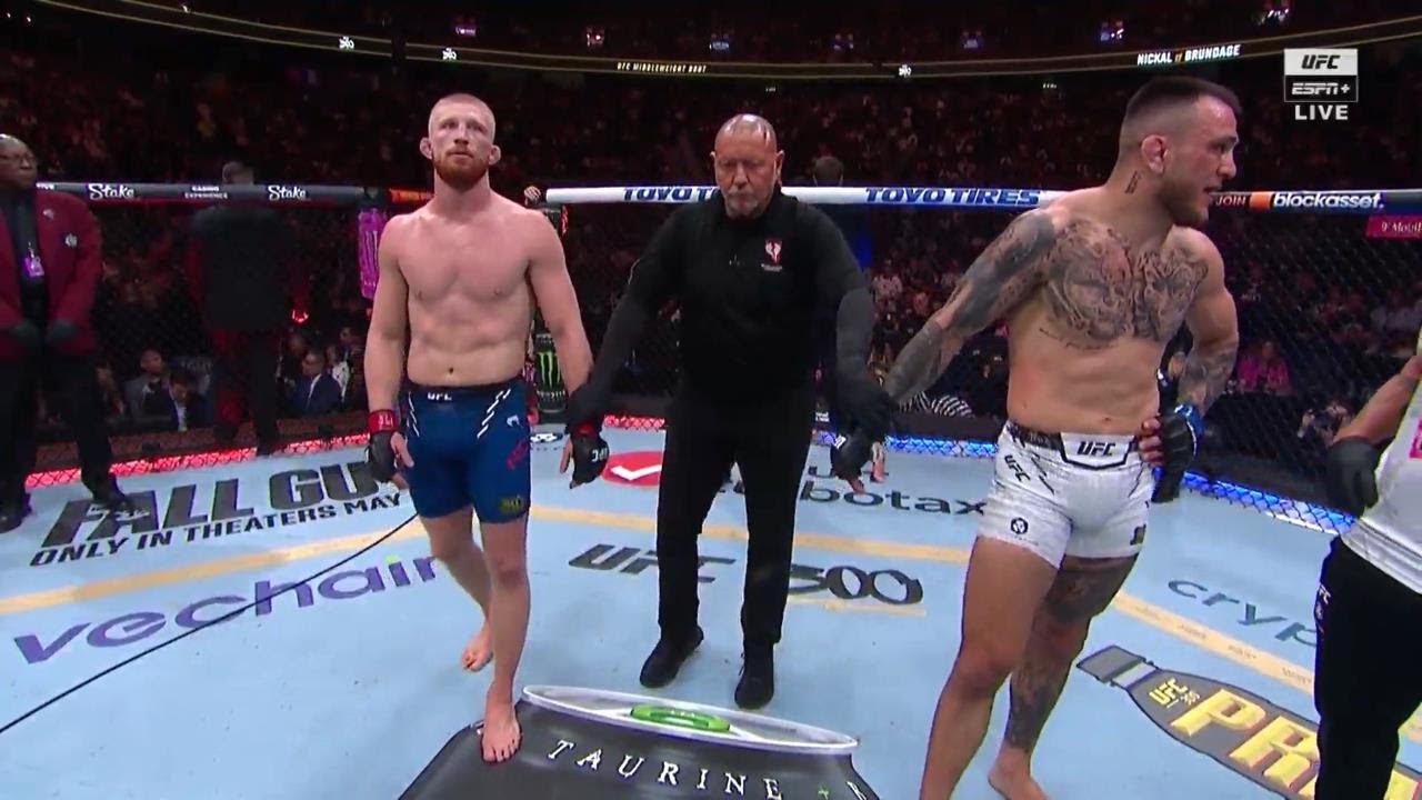 UFC Full Fight TKO: Bo Nickal vs. Cody Brundage | UFC 300 Highlights HD: Pereira vs. Hill MMA