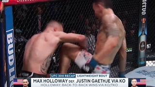 Max Holloway Knocks Out Justin Gaethje, Alex Pereira Claims Title: UFC 300 Recap