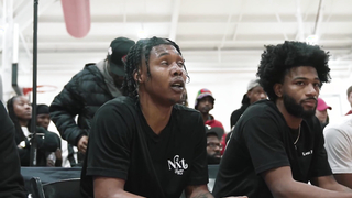 Watch the intense showdown as a 1v1 basketball game ESCALATES QUICKLY