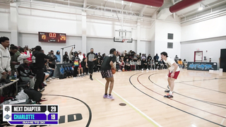 Watch the intense showdown as a 1v1 basketball game ESCALATES QUICKLY