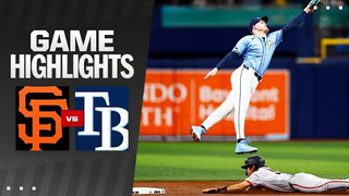 Giants vs. Rays Game Highlights | April 14, 2024 | MLB Action