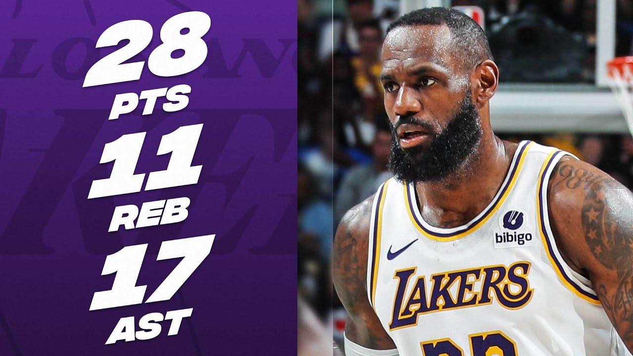 LeBron James’ Triple-Double Masterclass | April 14, 2024