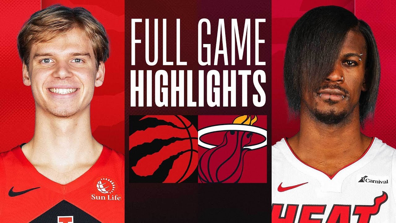 RAPTORS at HEAT | FULL GAME HIGHLIGHTS | April 14, 2024