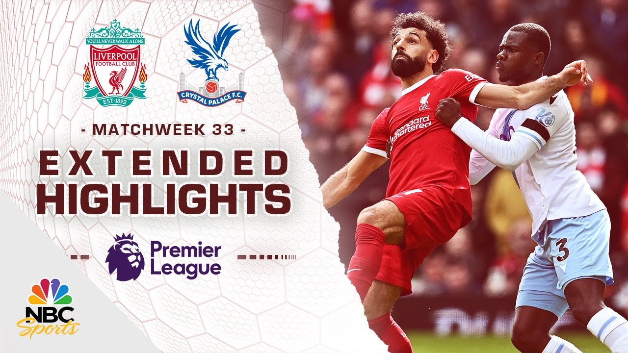 Liverpool v. Crystal Palace | PREMIER LEAGUE HIGHLIGHTS | 4/14/2024 | NBC Sports