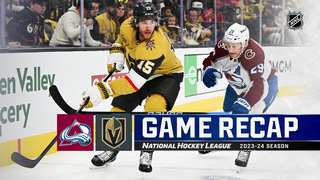 Avalanche @ Golden Knights 4/14 | NHL Highlights 2024