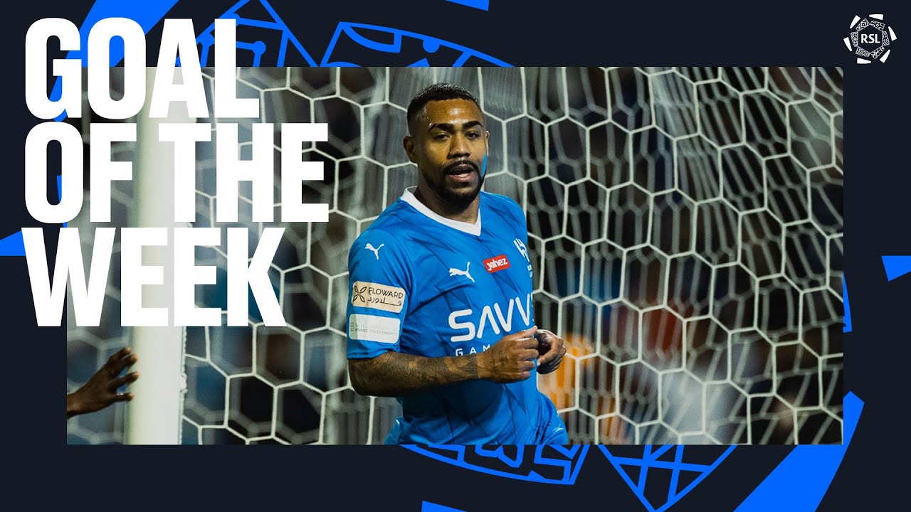 A wonderful volley from Malcom wins the goal of the week competition ????