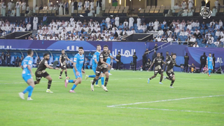 Michael's header caps off a great Al Hilal team move + Siuu! ⚡️