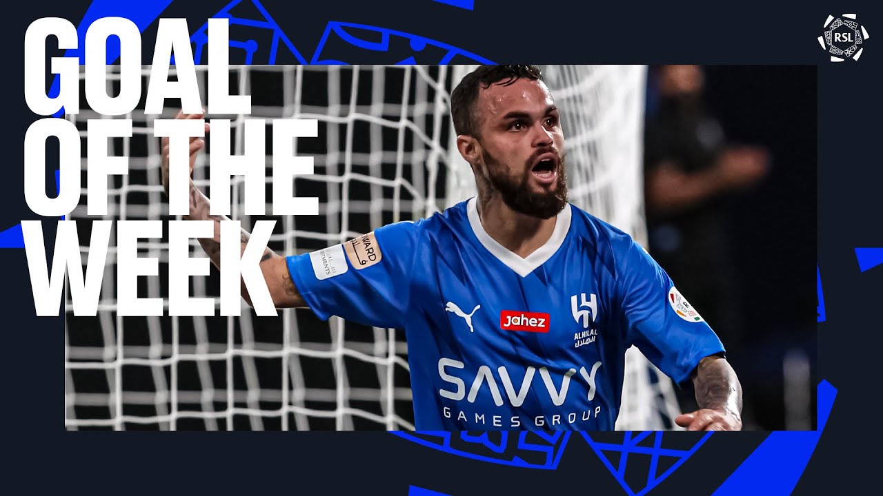 Michael's header caps off a great Al Hilal team move + Siuu! ⚡️