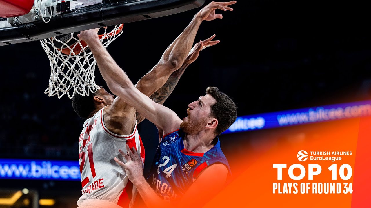 Top 10 Plays | Must-See MOMENTS Round 34 | 2023-24 Turkish Airlines EuroLeague