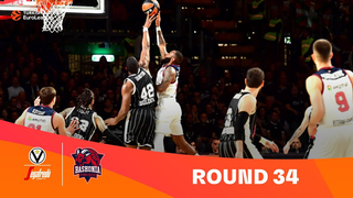 Baskonia vs Virtus | Battle for Play-In Advantage | Round 34 Highlights | 2023-24 Turkish Airlines EuroLeague