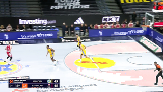 STRONG FINISH | Maccabi - Milan Highlights | 2023-24 Turkish Airlines EuroLeague