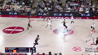 SURVIVE COMEBACK | AS Monaco - FC Bayern Munich Highlights | 2023-24 Turkish Airlines EuroLeague