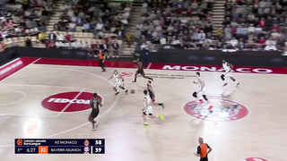 SURVIVE COMEBACK | AS Monaco - FC Bayern Munich Highlights | 2023-24 Turkish Airlines EuroLeague