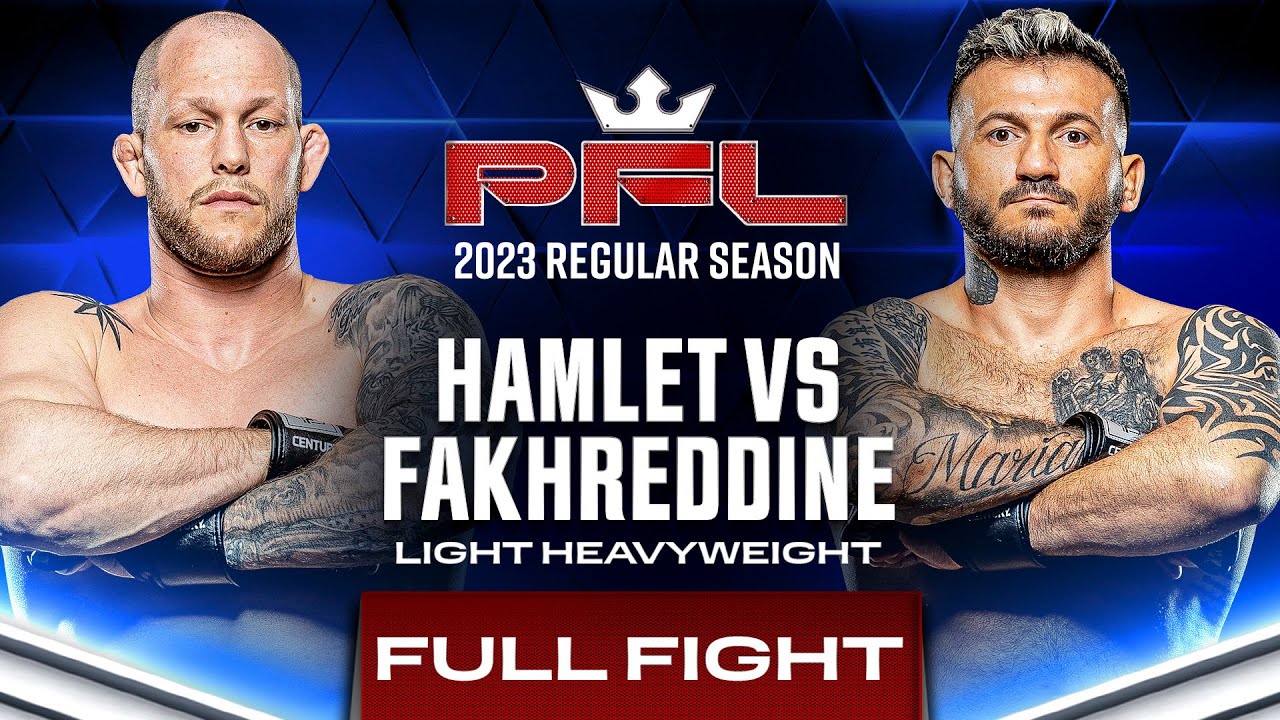 Full Fight: Marthin Hamlet vs. Mohammed Fakhreddine | Light Heavyweight Bout | PFL 1, 2023