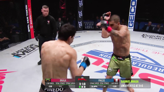 Full Fight: Gabriel Braga vs. Jesus Pinedo | Featherweight Regular Season Bout | PFL 1, 2023