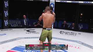 Full Fight: Gabriel Braga vs. Jesus Pinedo | Featherweight Regular Season Bout | PFL 1, 2023