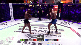 Yoel Romero vs Thiago Santos | PFL vs Bellator | Full Fight