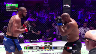 Yoel Romero vs Thiago Santos | PFL vs Bellator | Full Fight