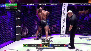Yoel Romero vs Thiago Santos | PFL vs Bellator | Full Fight