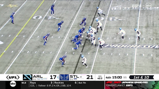 Arlington Renegades vs. St. Louis Battlehawks Extended Highlights | UFL