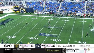 San Antonio Brahmas vs Memphis Showboats Extended Highlights