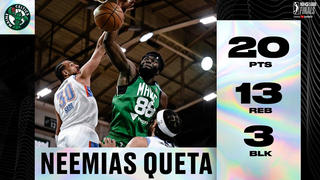 Neemias Queta EXPLODES For A Massive Double-Double In Celtics Game 1 Finals Win!