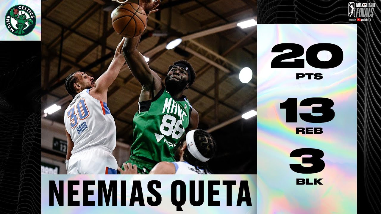 Neemias Queta EXPLODES For A Massive Double-Double In Celtics Game 1 Finals Win!