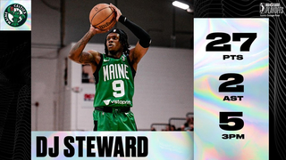 DJ Steward Drops 27 PTS To Lead Maine To The #NBAGLeagueFinals