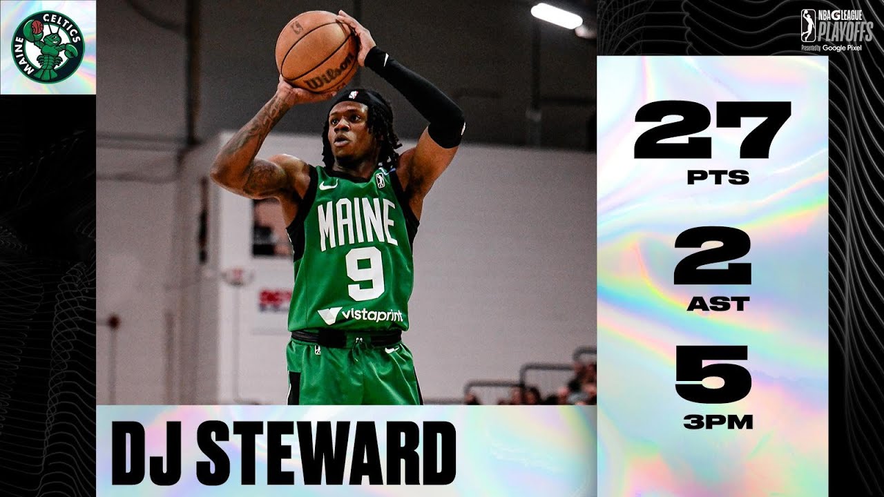 DJ Steward Drops 27 PTS To Lead Maine To The #NBAGLeagueFinals