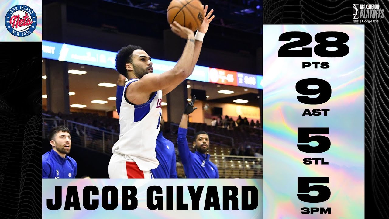 Jacob Gilyard Does It All (28 PTS, 9 AST, 5 STL) To Lead Long Island To Eastern Conference Finals