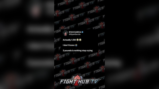 Ryan Garcia FIRST WORDS missing weight for Devin Haney fight!