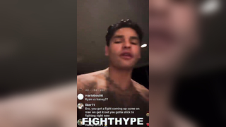 Ryan Garcia DRUNK; Takes Bottle of Wine TO THE HEAD during Devin Haney TRAINING CAMP