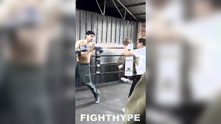 Ryan Garcia NEW Floyd Mayweather SHOTGUN JAB sets up DON’T BLINK KNOCKOUT COMBO for Devin Haney