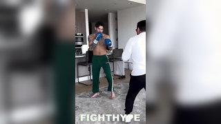 Ryan Garcia NEW WHIPCRACKING 0 to 100 KNOCKOUT Punch; FULL SPEED & POWER vs Devin Haney