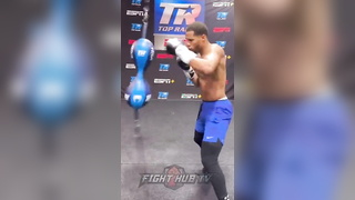 Devin Haney a MACHINE after 1700 punches thrown in workout for Ryan Garcia!