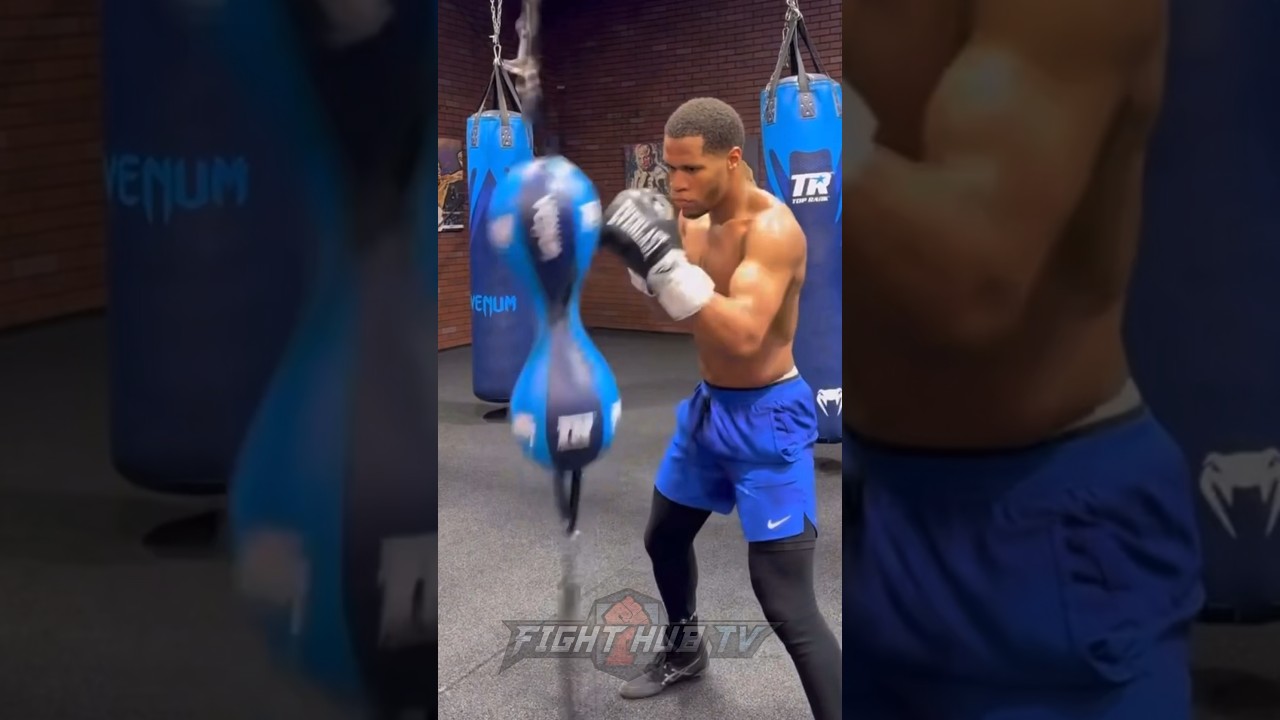 Devin Haney a MACHINE after 1700 punches thrown in workout for Ryan Garcia!