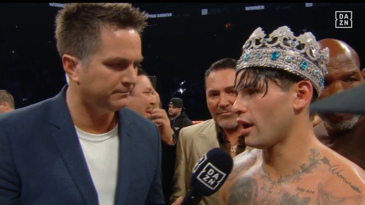 Ryan Garcia vs. Devin Haney - Post Fight Interview