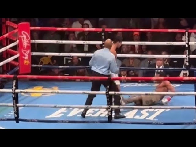 HANEY VS GARCIA FIGHT HIGHLIGHTS! HANEY DOWN 7 AND 10 ROUND!