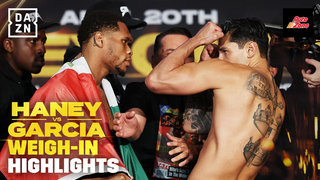 DEVIN HANEY VS. RYAN GARCIA WEIGH-IN HIGHLIGHTS