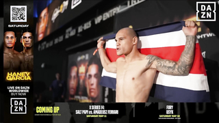 DEVIN HANEY VS. RYAN GARCIA WEIGH-IN HIGHLIGHTS