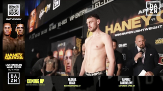 DEVIN HANEY VS. RYAN GARCIA WEIGH-IN HIGHLIGHTS