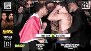 DEVIN HANEY VS. RYAN GARCIA WEIGH-IN HIGHLIGHTS