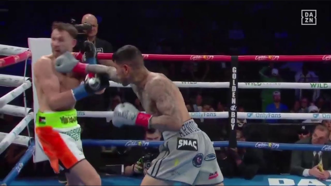 Arnold Barboza Jr vs. Sean McComb FULL FIGHT HIGHLIGHTS | Haney vs. Garcia