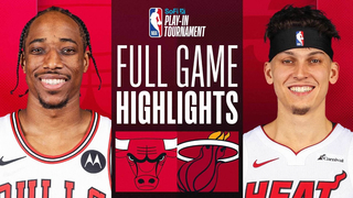 BULLS at HEAT | #SoFiPlayIn | FULL GAME HIGHLIGHTS | April 19, 2024