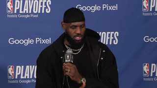 LeBron James talks Game 1 Loss vs Nuggets, Postgame Interview