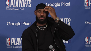 LeBron James talks Game 1 Loss vs Nuggets, Postgame Interview