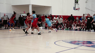 JAKE WEST 17U DEBUT VS SOME CHIPPY EYBL N*GGAS..