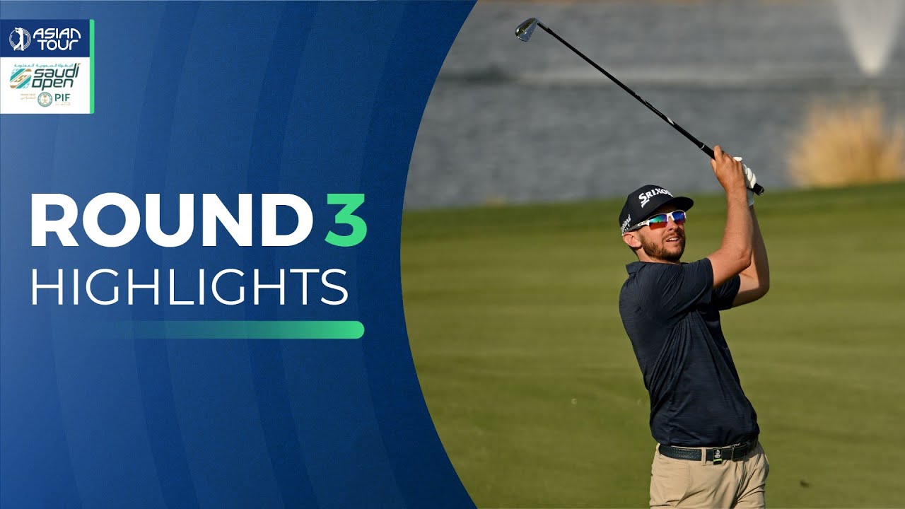 John Catlin sets course record 62 | Round 3 highlights | Saudi Open presented by PIF | Asian Tour