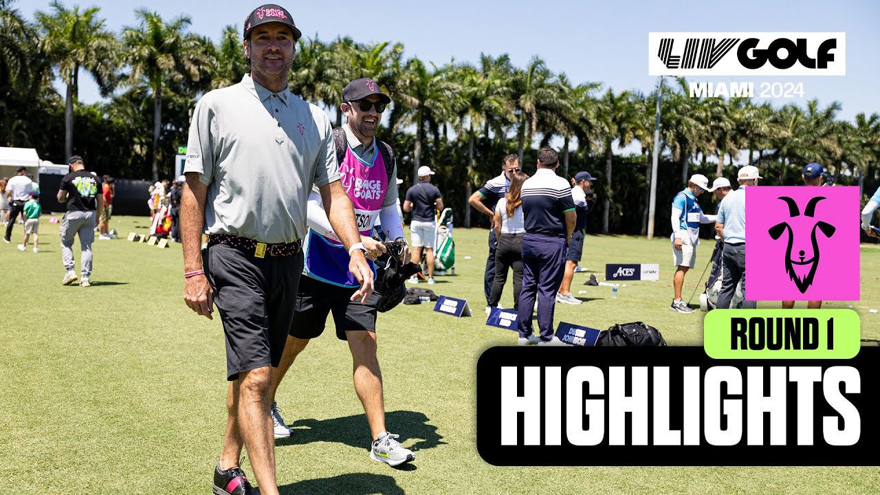 TEAM HIGHLIGHTS: RangeGoats Grab Lead on Day 1 | LIV Golf Miami